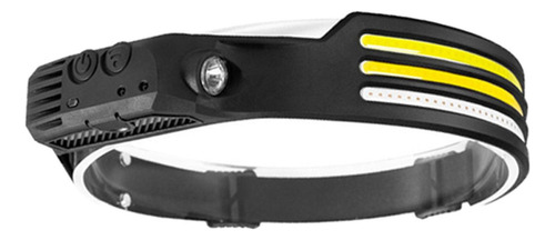 . Linterna Frontal Led Cob Brillante Barra De Luz Con Luz
