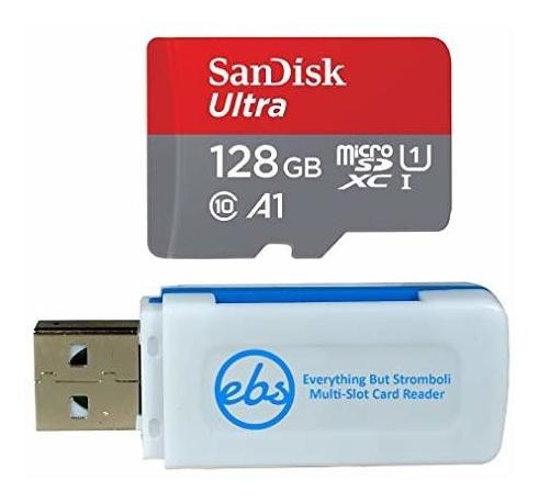 Sandisk 128gb Micro Sdxc Ultra Memory Card Clase 10 Nkt8l