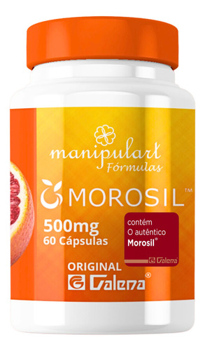 Morosil 500mg Autêntico 60 Cápsulas - Galena Sabor Sem Sabor
