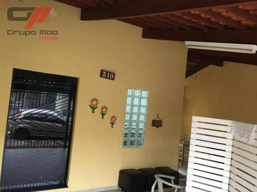 Imagem 1 de 6 de Casa Com 2 Dormitórios À Venda Por R$ 260.000 - Jardim Das Bandeiras - Taubaté/sp - Ca0212