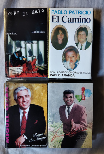 Miguel Cejas Y Otros - Lote X 4 Cassettes