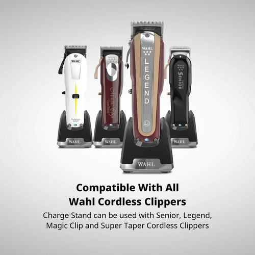 Wahl Professional Cargador Inalámbrico Para Recortar, Comp. Color Soporte De Carga Ponderado Prémium #3801
