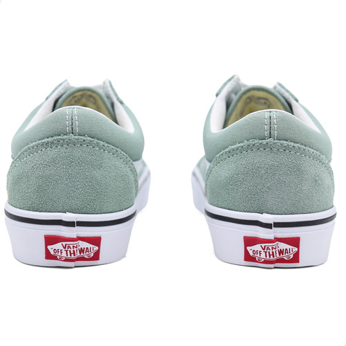 Tenis Vans Para Hombre Old Skool Sneaker Low Top Verde Lov25
