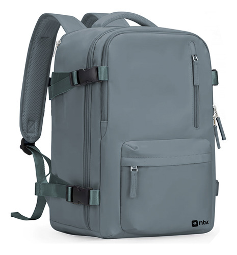 Mochila Para Viagens Trip Em Poliéster 290d Ntk Cor Cinza