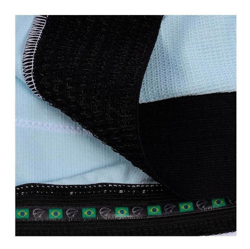 Imagem 4 de 4 de Camisa Ciclismo Feminina Mauro Ribeiro Fiber Baby Blue