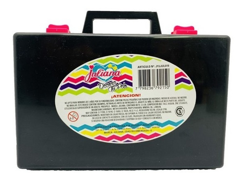 Juliana Valija Decora Tu Pelo Grande Art Jyjjul019 Loonytoys