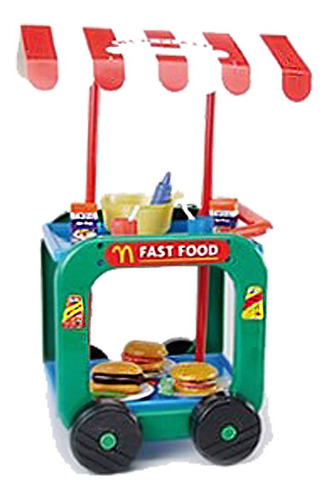 Cocina Cocinita Infantil Comida Rapida Fast Food New Plast