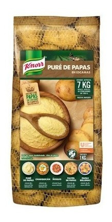 6 Puré De Papas En Escamas Deshidratadas Knorr 1 Kg