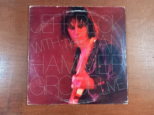 Disco Lp Jeff Beck With The Jan Hammer - Live (1977) Usa R5