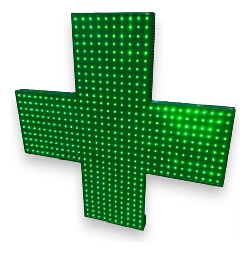 Cruz Led Farmacia 100x100cm Doble Faz