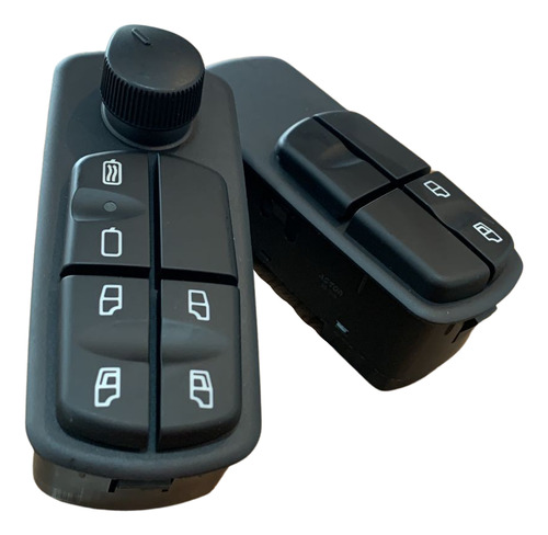 Kit Botao Tecla Le + Ld Vidro Elétrico Retrovisor Mercedes