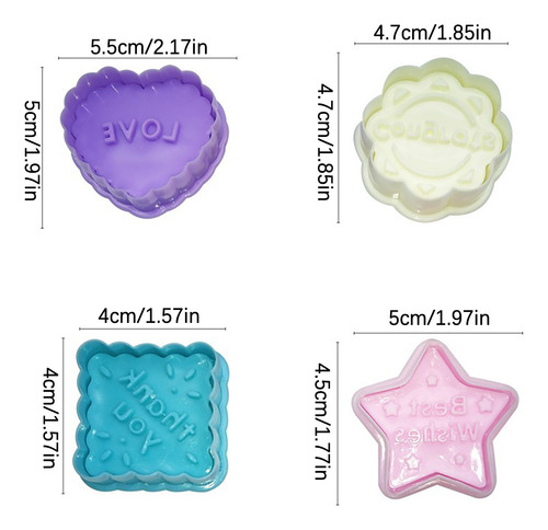 U Funny Cake Pastry Cookie Fondant Stamper
