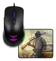Comprar Mouse Gamer 6 Botones Rgb Micronics Predator + Pad
