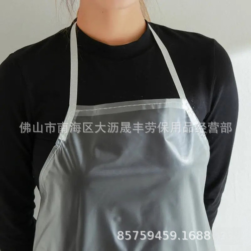 Delantal Impermeable De Pvc Para Cocina Resistente Al Aceite