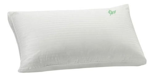 Almohada Naturis Fiberball 70x45 Microfibra, Faja Y Bordado