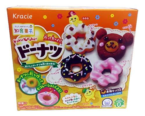 Kracie Popin Cookin Donut Kid (donitas Comida En Miniatura)