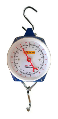 Balanza Analógica Colgante Scale Tipo Reloj 500gr - 100kg