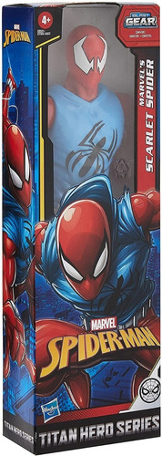 Titan Hero Marvel's Scarlet Spider Articulado Hasbro Nuevo