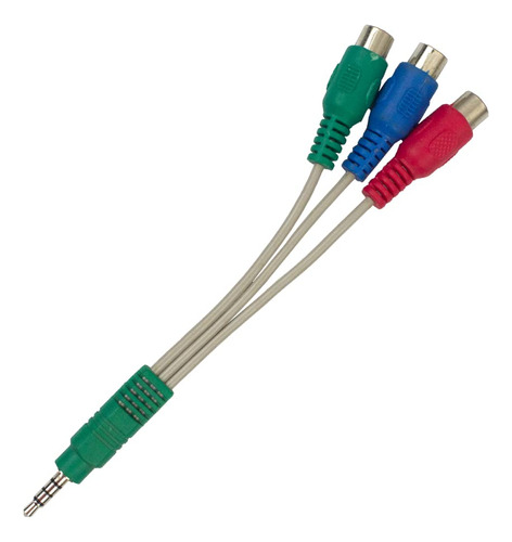 Cable De Video Componente Rca De 0.138 In Ypbpr Macho A 3 R.