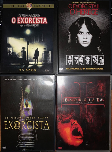 O Exorcista Coleção 4 Filmes Dvd