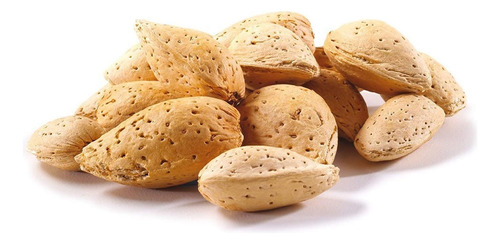 Almendras De California Crudas Naturales Con Cáscara (1 Libr