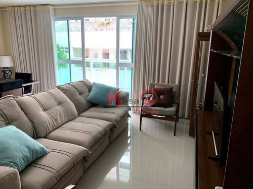 Imagem 1 de 30 de Apartamento Com 3 Dormitórios À Venda, 151 M² Por R$ 1.200.000,00 - José Menino - Santos/sp - Ap10231