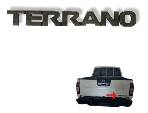 Emblema Portalon Nissan Terrano (2002-2014).