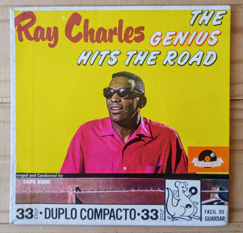 Ray Charles The Genius Hits The Road 1963 Ep Brasi 10 Puntos Estándar (Usado)