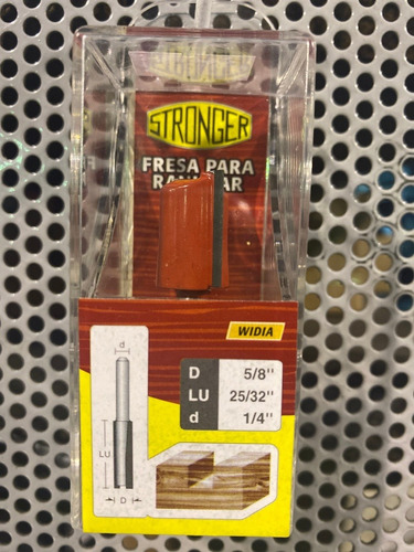 Fresa P/trompo Stronger P/ranurar Widia 5/8 426604