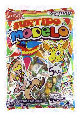 Surtido De Dulces Piñatero Dulces Modelo Bulto 5kgs