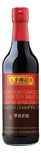 Salsa De Soja Oscura Con Champiñon Lee Kum Kee 500 Ml