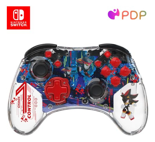 Pack Pdp Realmz Controller Inalmbrico Para Switch - Sonic