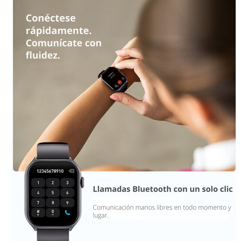 Smartwatch Gts7 Bluetooth Fitness Y Deportes