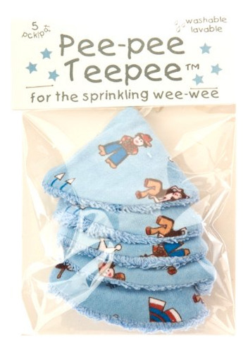 Tipi Para Pipí Para Bebés Protector Para Pipí Diseño Azul De