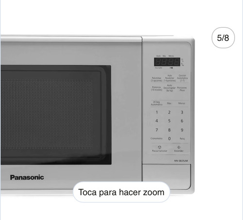 Horno Panasonic Nuevo 0.7 Pies Cúbicos (20l) Plata (Usado)