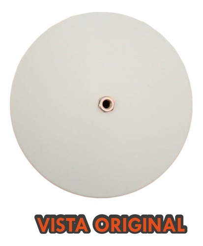 Imagen 3 de 4 de Ventilador de techo Protalia 3019 blanco con 4 palas de madera, 120 cm de diámetro 220 V