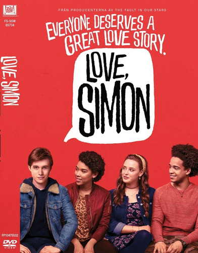 Dvd Filme: Com Amor Simon (2018) Dublado E Legendado