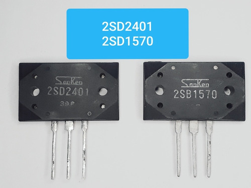 Transistor 2sb1570  2sd2401  Original - O Par - Cod 871