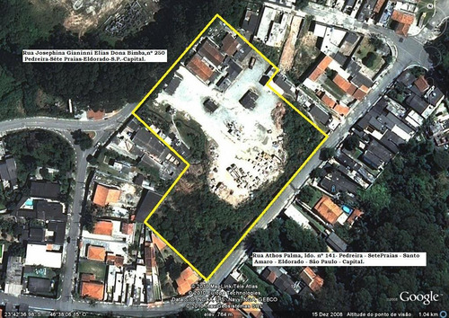Terreno 12.000m2 Sp Zona Sul 7 Praias Eldorado Zmp/01/03 !!