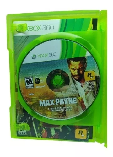 MAX PAYNE 3 XBOX 360 MIDIA FISICA