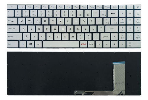Teclado Compatível Com Multilaser Ultra Ub220