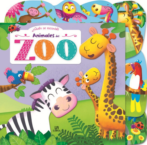 Animales del Zoo, de Equipo Editorial. Editorial LIBSA, tapa dura en español