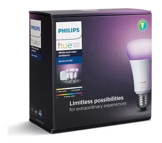 Focos Inteligentes Philips Hue Started Kit 3+ Bridge