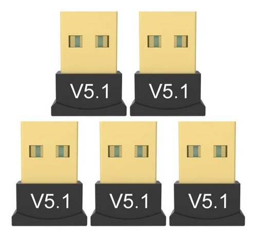 Adaptador Usb Con Bluetooth, Transmisor Inalámbrico, 5pcs