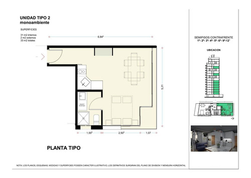 Imagen 10 de 10 de Venta Monoambiente En Pozo En Boulevard - Saavedra