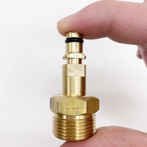 Adaptador Manguera Karcher Conexion Rapida M22-14mm Dorado