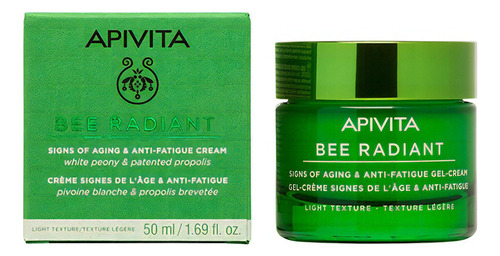 Apivita Bee Radiant Gel-crema Light X 50 Ml Tipo de piel Todo tipo de piel