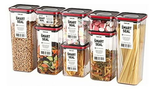 Neoflam Smart Seal 8pc Patent Airtight Kitchen Pantry