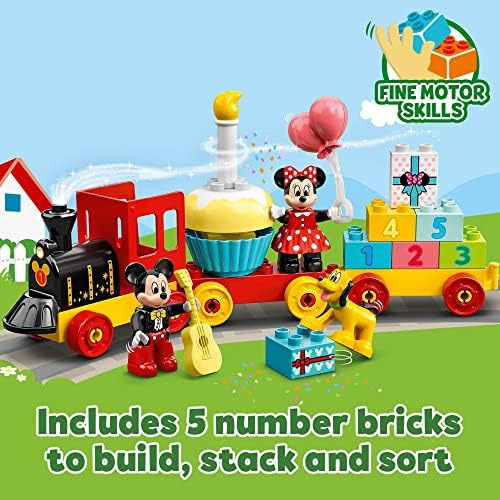 Lego Duplo Tren De Cumpleaños De Mickey Y Minnie Mouse De De