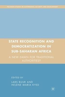 Libro State Recognition And Democratization In Sub-sahara...